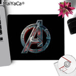 MaiYaCa 2018 New marvel logo DIY Design image Game mousepad Simple Design Speed Game Mouse Pads