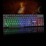 Russian USB Wired Backlit Mechanical Gaming Keyboard for PC Laptop Computer
