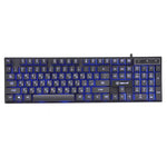Russian USB Wired Backlit Mechanical Gaming Keyboard for PC Laptop Computer