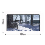 Locking Edge Large 800*400mm Gaming Call of Duty Notebook Computer Mouse Pad Gamer Game Office Tablet Desk Keyboard Mousepad Mat