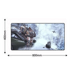 Locking Edge Large 800*400mm Gaming Call of Duty Notebook Computer Mouse Pad Gamer Game Office Tablet Desk Keyboard Mousepad Mat