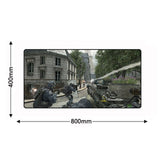 Locking Edge Large 800*400mm Gaming Call of Duty Notebook Computer Mouse Pad Gamer Game Office Tablet Desk Keyboard Mousepad Mat