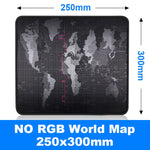 Gaming Mouse Pad Large Mousepad RGB Computer Mouse Pad Gamer Mause Pad Desk Backlit Mat xxl Keyboard Pads Backlight Mauspad