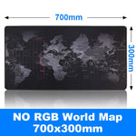 Gaming Mouse Pad Large Mousepad RGB Computer Mouse Pad Gamer Mause Pad Desk Backlit Mat xxl Keyboard Pads Backlight Mauspad
