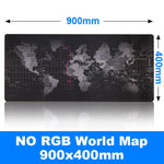 Gaming Mouse Pad Large Mousepad RGB Computer Mouse Pad Gamer Mause Pad Desk Backlit Mat xxl Keyboard Pads Backlight Mauspad