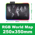 Gaming Mouse Pad Large Mousepad RGB Computer Mouse Pad Gamer Mause Pad Desk Backlit Mat xxl Keyboard Pads Backlight Mauspad
