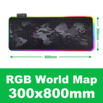 Gaming Mouse Pad Large Mousepad RGB Computer Mouse Pad Gamer Mause Pad Desk Backlit Mat xxl Keyboard Pads Backlight Mauspad