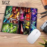 XGZ  Jojo Bizarre Adventure Game Keyboards Mat Rubber Gaming Mousepad Desk Mat Customized Laptop Gaming Mouse Pad Big Promotion