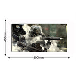 800*400mm Large Locking Edge Gaming Call of Duty Computer Mouse Pad Non-slip Keyboard Laptop Game Gamer Office Desk Mousepad Mat