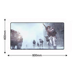 800*400mm Large Locking Edge Gaming Call of Duty Computer Mouse Pad Non-slip Keyboard Laptop Game Gamer Office Desk Mousepad Mat
