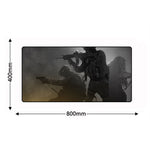 800*400mm Large Locking Edge Gaming Call of Duty Computer Mouse Pad Non-slip Keyboard Laptop Game Gamer Office Desk Mousepad Mat