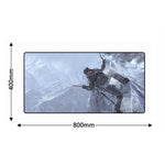 800*400mm Large Locking Edge Gaming Call of Duty Computer Mouse Pad Non-slip Keyboard Laptop Game Gamer Office Desk Mousepad Mat