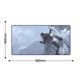 800*400mm Large Locking Edge Gaming Call of Duty Computer Mouse Pad Non-slip Keyboard Laptop Game Gamer Office Desk Mousepad Mat