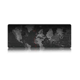 VODOOL Large L World Map Gaming Mouse Pad Natural Rubber Gamer Big Mouse Mat Computer Mousepad Mause Pad Game Keyboard Desk Mat