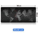 2020 Newest  Huge Extra Large Size Gaming Mouse Pad Locked 700*300 800*400 900*400 1000*500mm For Optical Trackball Laser Mouse