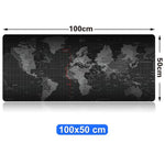 2020 Newest  Huge Extra Large Size Gaming Mouse Pad Locked 700*300 800*400 900*400 1000*500mm For Optical Trackball Laser Mouse