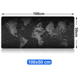 2020 Newest  Huge Extra Large Size Gaming Mouse Pad Locked 700*300 800*400 900*400 1000*500mm For Optical Trackball Laser Mouse