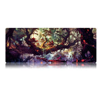 NEO STAR Extra Large Gaming Mouse Pad Anti-Slip Natural Rubber PC Computer Gamer Mouse Mat 800x300mm and 900x400mm Size
