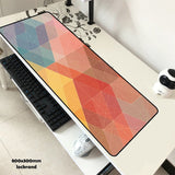 geometric mouse pad gel 80x30cm pad to mouse locrkand  computer mousepad gaming mousepad gamer to laptop Customized mouse mats
