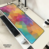 geometric mouse pad gel 80x30cm pad to mouse locrkand  computer mousepad gaming mousepad gamer to laptop Customized mouse mats