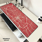 geometric mouse pad gel 80x30cm pad to mouse locrkand  computer mousepad gaming mousepad gamer to laptop Customized mouse mats