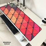 geometric mouse pad gel 80x30cm pad to mouse locrkand  computer mousepad gaming mousepad gamer to laptop Customized mouse mats