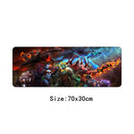 70x30cm Dota 2 Gaming Mouse Pad Best Speed Gamer Large XL padmouse Rubber Laptop Notebook Lockedge Desk Mat Keyboard Pad