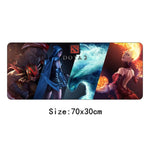 70x30cm Dota 2 Gaming Mouse Pad Best Speed Gamer Large XL padmouse Rubber Laptop Notebook Lockedge Desk Mat Keyboard Pad