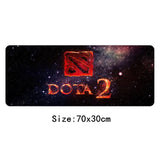 70x30cm Dota 2 Gaming Mouse Pad Best Speed Gamer Large XL padmouse Rubber Laptop Notebook Lockedge Desk Mat Keyboard Pad