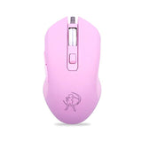 Gaming Mouse Silent Click 7 Colors LED Light Optical Game Mice Ergonomic USB Wired with 3200 DPI and 6 Buttons for PC Computer L