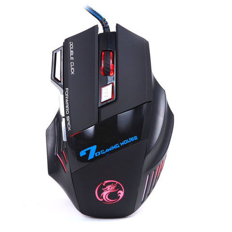 Brand Mouse Durable mouse  gaming mouse 3200DPI LED Optical 7D USB Wired Gaming Game Mouse For PC Laptop Game