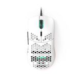 New honeycomb shell Gaming Mouse Pixart 16000DPI Optical Sensor and RGB White Wired Game Mouse For PC laptop Gaming gamer