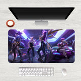 80x40cm Large KDA Gaming Mouse Pad League of Legends Durable Rubber Custom Mouse Mat Pad Rubber Mouse Durable Desktop Mousepad