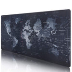 Extended Large Gaming Mouse Pad Gamer Computer Big Mouse Mats Stitched Edge Mousepad Keyboard Desk Mats Anti-slip Map Rubber Gel