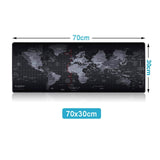 Extended Large Gaming Mouse Pad Gamer Computer Big Mouse Mats Stitched Edge Mousepad Keyboard Desk Mats Anti-slip Map Rubber Gel