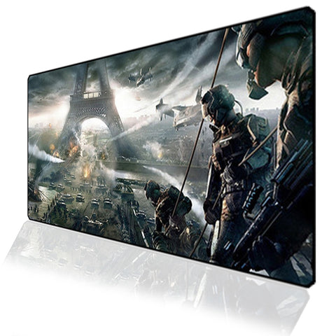 800*400mm Large Locking Edge Gaming Call of Duty Computer Mouse Pad Non-slip Keyboard Laptop Game Gamer Office Desk Mousepad Mat
