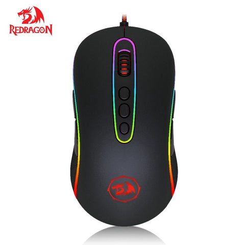 Redragon M702-2 PHOENIX RGB Backlit Gaming Mouse 10000 DPI Programmable Buttons Mouse For Desktop PC Computer Gamer
