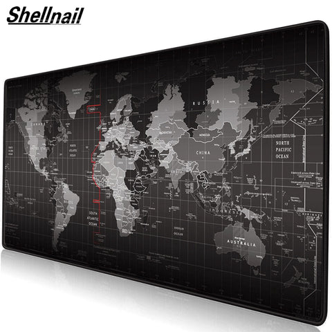 Shellnail Gaming Mouse Pad Large Mouse Pad Gamer Big Mouse Mat Computer Mousepad Led Backlight Surface Mause Keyboard Desk Mat