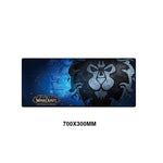 World of Warcraft Gaming Mouse Pad Computer Gamer Mousepad Horde Large Rubber No-slip Desk Big Mouse Mat Mause Pad for PC Laptop
