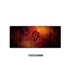 World of Warcraft Gaming Mouse Pad Computer Gamer Mousepad Horde Large Rubber No-slip Desk Big Mouse Mat Mause Pad for PC Laptop