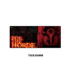 World of Warcraft Gaming Mouse Pad Computer Gamer Mousepad Horde Large Rubber No-slip Desk Big Mouse Mat Mause Pad for PC Laptop