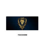 World of Warcraft Gaming Mouse Pad Computer Gamer Mousepad Horde Large Rubber No-slip Desk Big Mouse Mat Mause Pad for PC Laptop