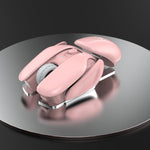 Silent mouse 2.4G wireless mouse rechargeable office home gaming mouse 1600dpi adjustable