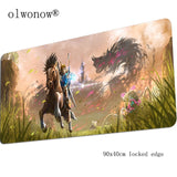 Zelda pad mouse computer gamer Colourful mouse pad 900x400x3mm padmouse Indie Pop mousepad ergonomic gadget office desk mats