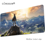 Zelda pad mouse computer gamer Colourful mouse pad 900x400x3mm padmouse Indie Pop mousepad ergonomic gadget office desk mats