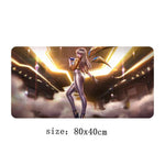 80x40cm Large KDA Gaming Mouse Pad League of Legends Durable Rubber Custom Mouse Mat Pad Rubber Mouse Durable Desktop Mousepad