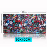 ZUOYA Large Mouse Pad Gaming Mousepad Gamer  Mause Carpet Mat keyboard pad PC Desk CS natural rubber