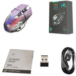 X8 Rechargeable Wireless Silent LED Backlit USB Optical Ergonomic Gaming Mouse LOL Gaming Mouse Surfing The Mouse