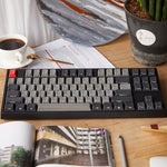 PBT Key Cap ANSI Side/Positive/Front Print Cherry MX Keycap Set For TKL 87/104/108/60% Gaming Keyboard Fit Anne Akko X Ducky