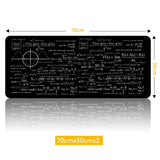pbpad store Small Large Mouse Pad for Gaming Player desk laptop Rubber Mouse Mat mousepad Geometric formula Blackboard